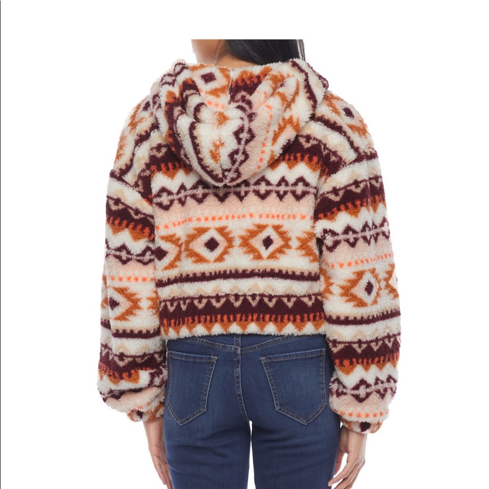 2xl Arizona Jean Co Aztec print hoodie soft cute - Picture 2 of 6